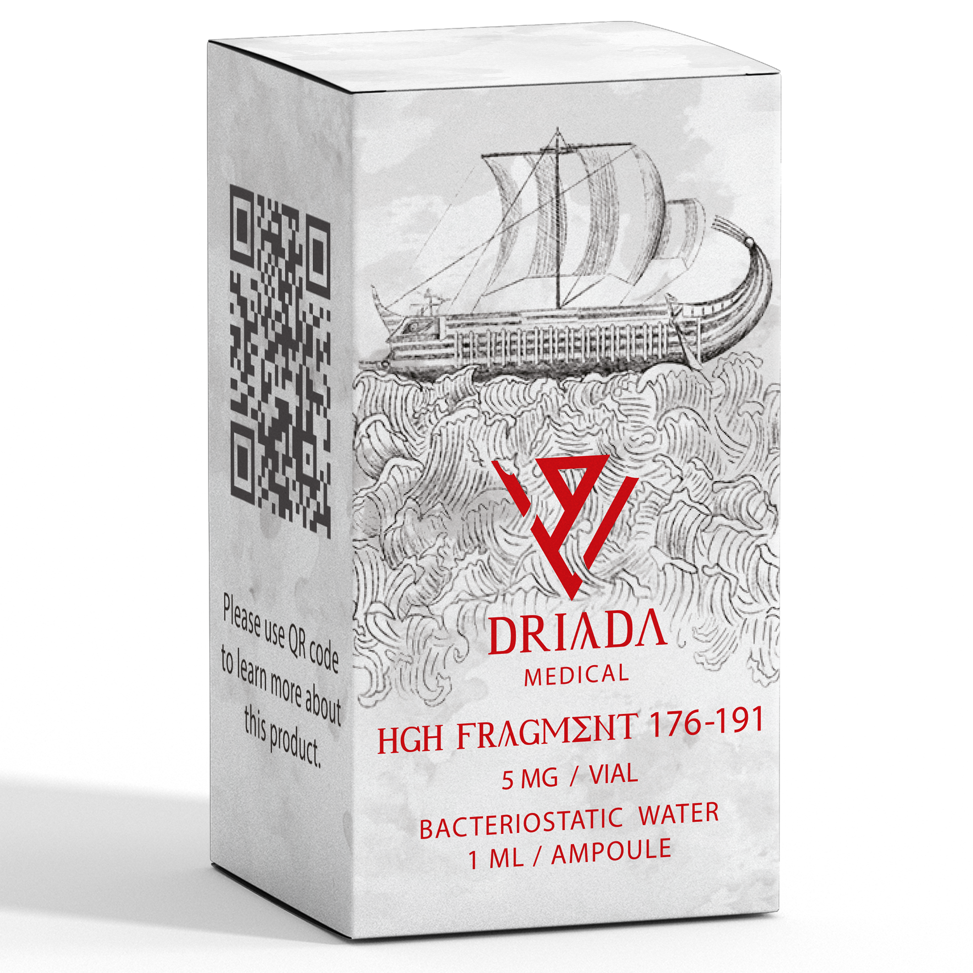 HGH Fragment 176-191 5mg – 5mg/vial+water