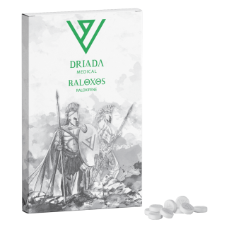 Raloxos 30mg (Raloxifene) – 50 Tabs