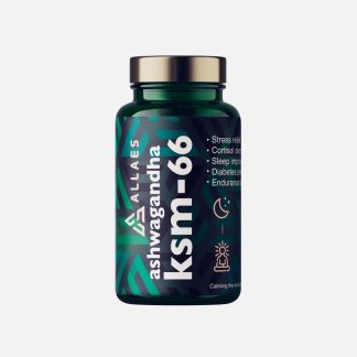 Allaes Ashwagandha KSM-66 600 mgw – 60 capsules
