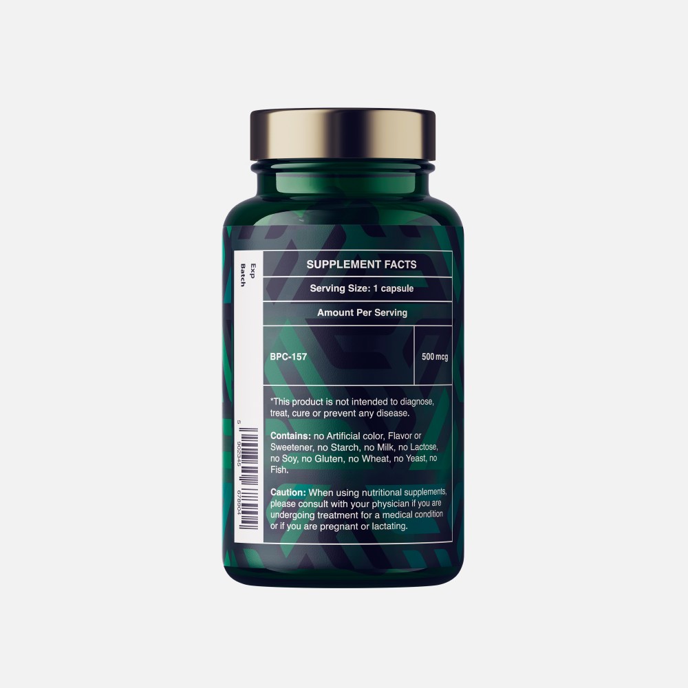 Allaes BPC-157 500 mcg – 60 capsules - Image 2